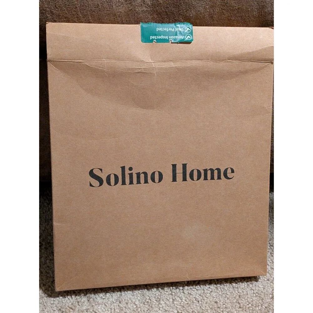 100% Linen Solino Home 60 Inch Diameter Sage Green Narrow Stripe Tablecloth